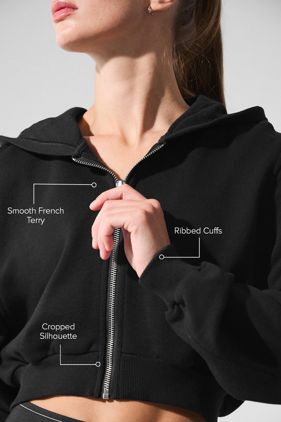 Sweet Escape zip-up hoodie 'OUT OF STOCK'
