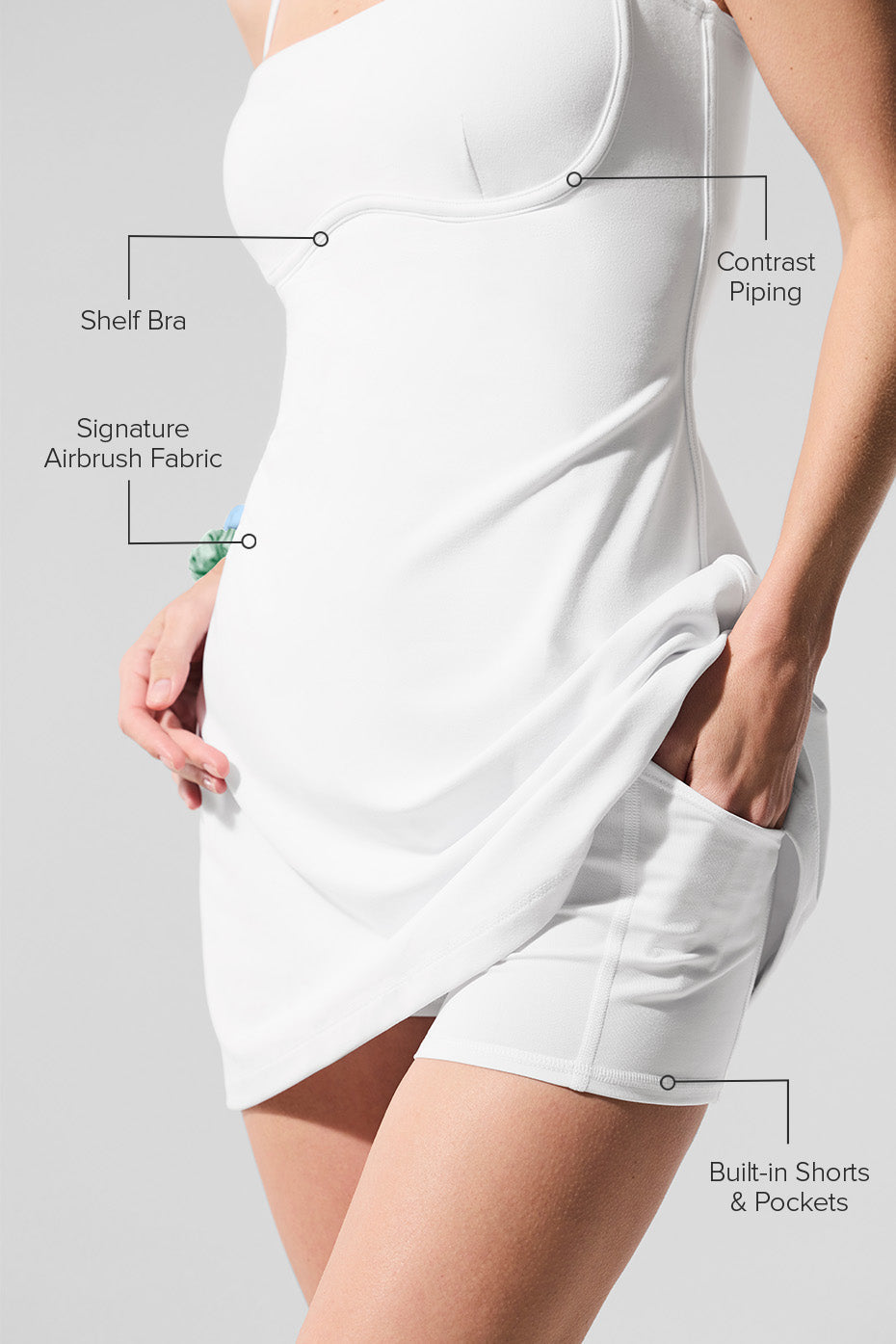 Best-selling airbrushed dress