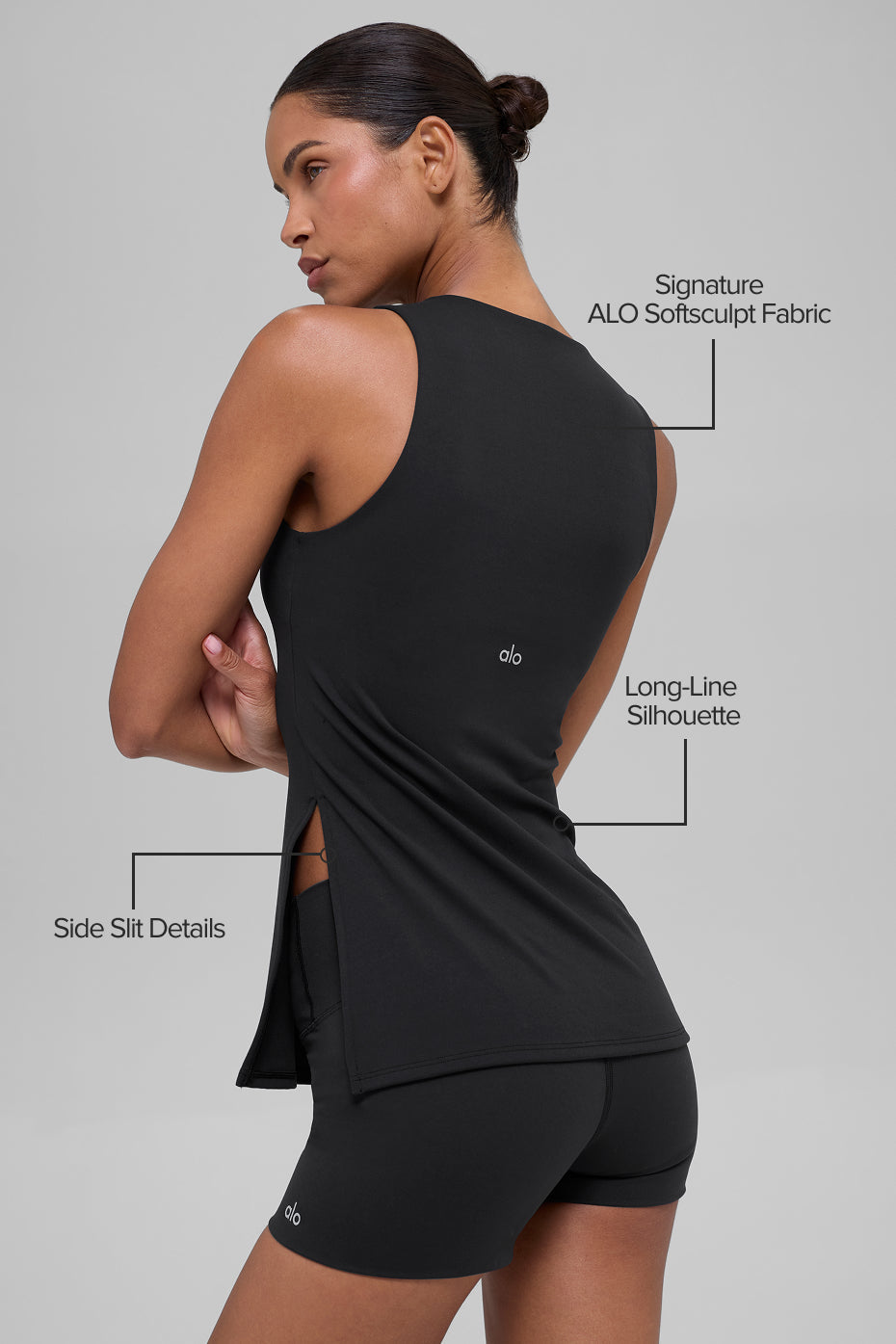 ALO tank top - Softsculpt Precision long 'OUT OF STOCK'